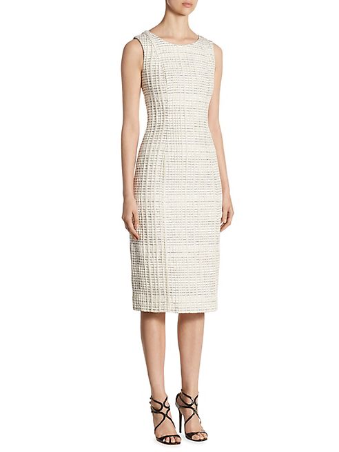 Oscar de la Renta - Sleeveless Silk-Blend Dress