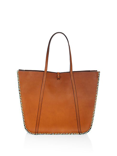 La Contrie - Feuillade Leather Tote Bag