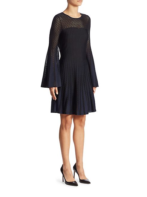 Oscar de la Renta - Knit Mesh Dress