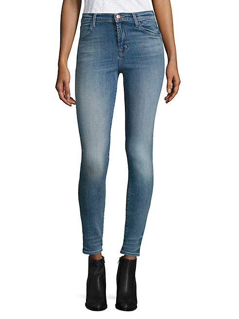 J BRAND - Maria High-Rise Skinny Jeans/Adventure