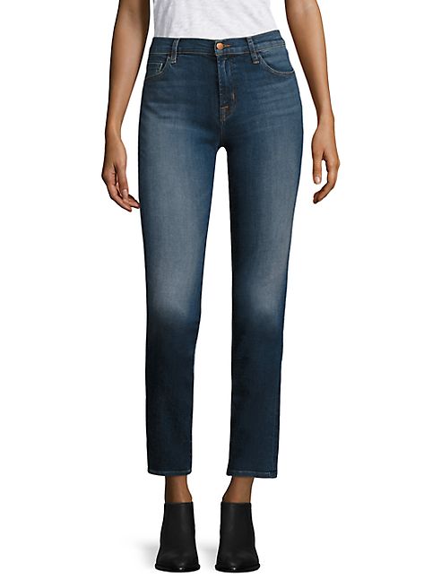 J BRAND - Maude Cigarette Straight-Leg Jeans/Idolize