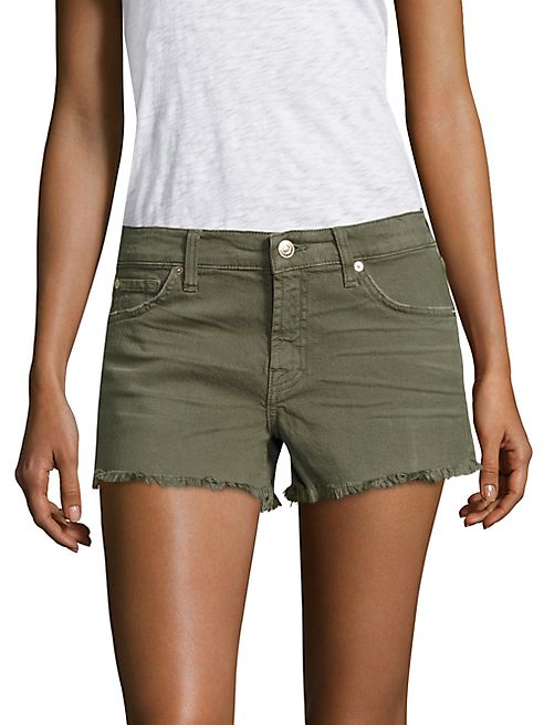 7 For All Mankind - Cut-Off Denim Shorts