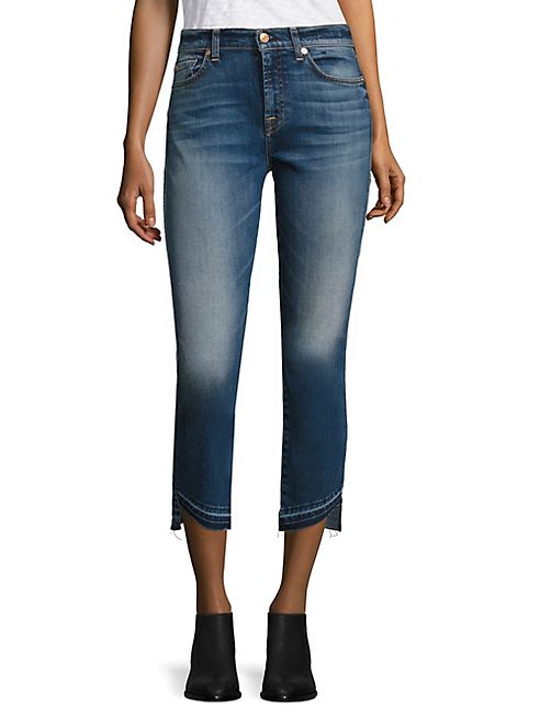 7 For All Mankind - Rox Released Hem Ankle Jeans