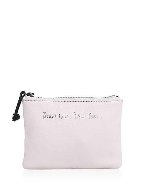 Rebecca Minkoff - Betty Beach Hair Don't Care Leather Pouch