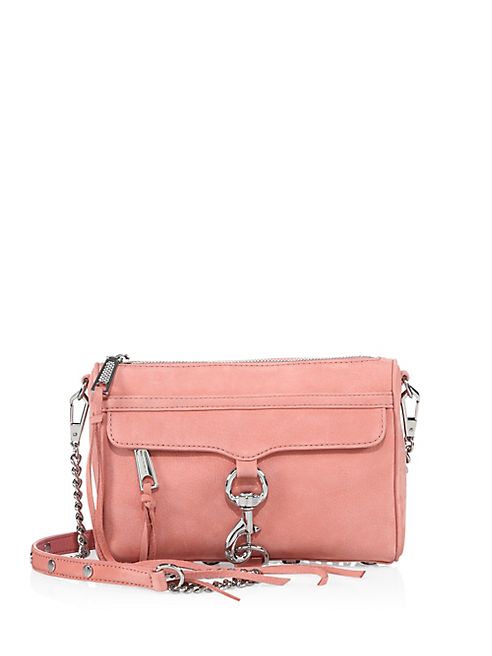 Rebecca Minkoff - Mini Mac Nubuck Crossbody Bag