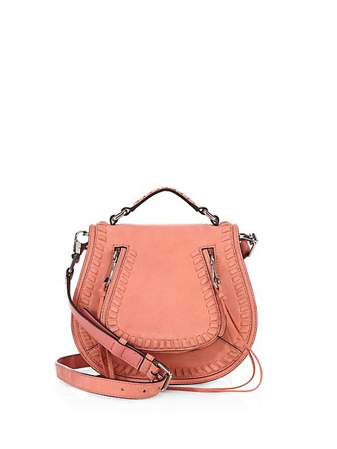 Rebecca Minkoff - Small Vanity Nubuck Saddle Bag