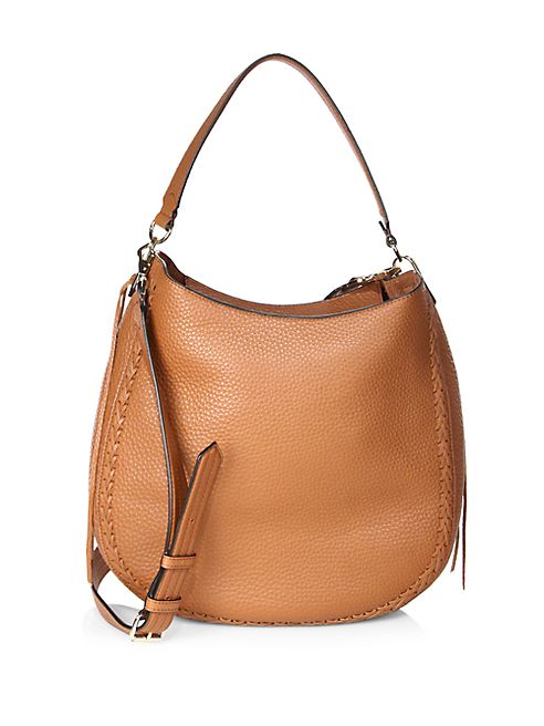 Rebecca Minkoff - Unlined Convertible Leather Hobo Bag