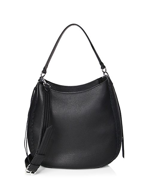 Rebecca Minkoff - Unlined Convertible Leather Hobo Bag