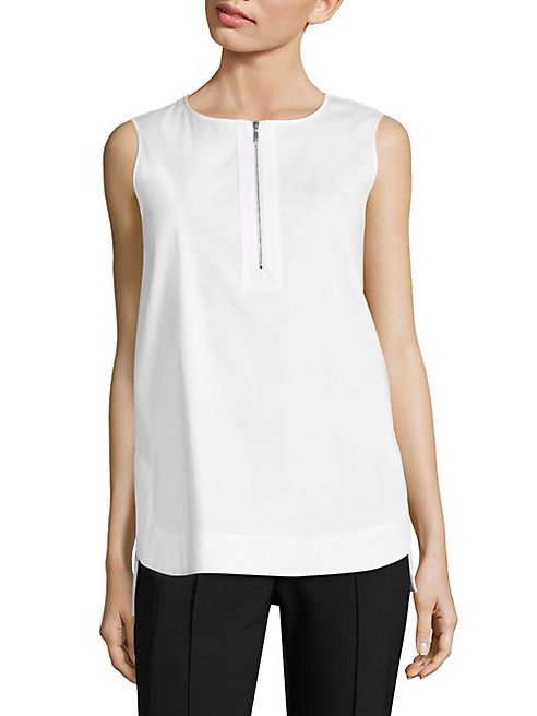 Lafayette 148 New York - Donovan Italian Stretch Cotton Blouse