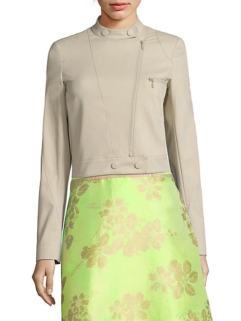 Lafayette 148 New York - Lisette Cropped Moto Jacket