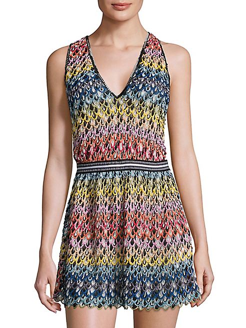 Missoni Mare - Pizzo Onda Scalloped Fit & Flare Dress