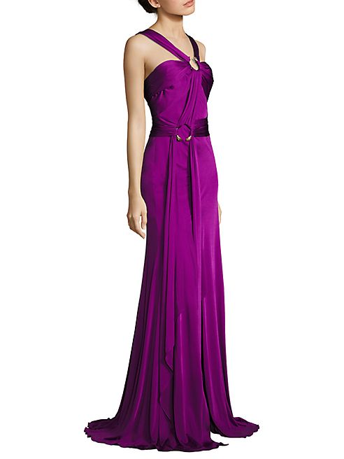 Roberto Cavalli - Halter Jersey Gown