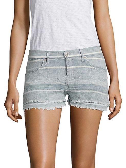 Hudson - Midori Double Striped Layer Shorts