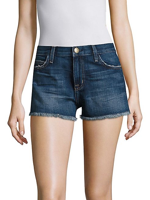 Current/Elliott - Cut-Off Denim Shorts