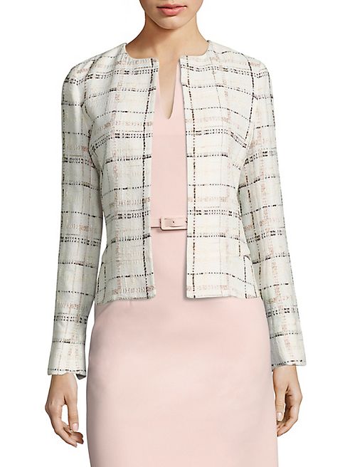 Lafayette 148 New York - Linda Stitch-Design Short Jacket