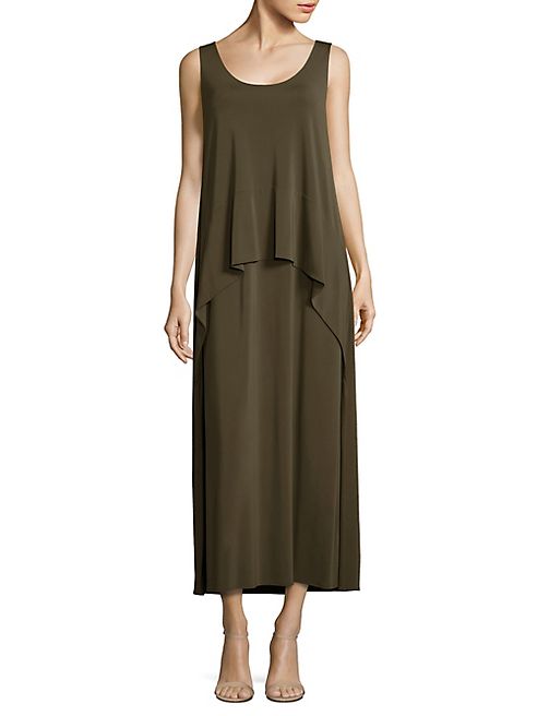 Lafayette 148 New York - Layered Crepe Maxi Dress