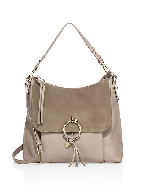 See by Chloé - Joan Large Leather & Suede Shoulder Bag