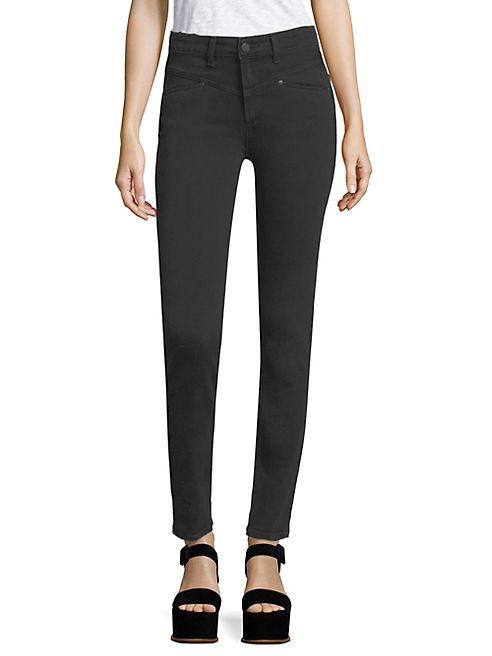 PAIGE - Adelyn High-Rise Ankle Skinny Jeans