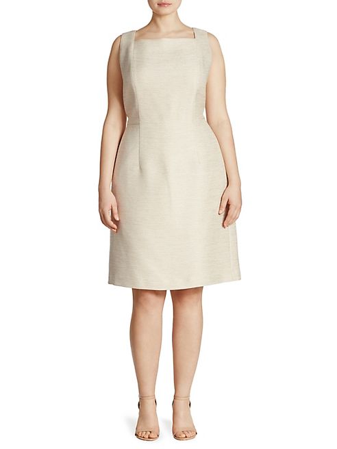 Lafayette 148 New York, Plus Size - Kosmo Twill Dress