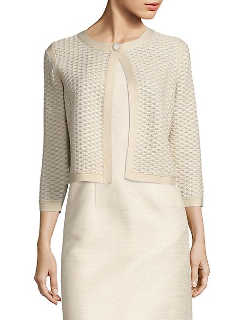 Lafayette 148 New York - Floating Honeycomb Shrug