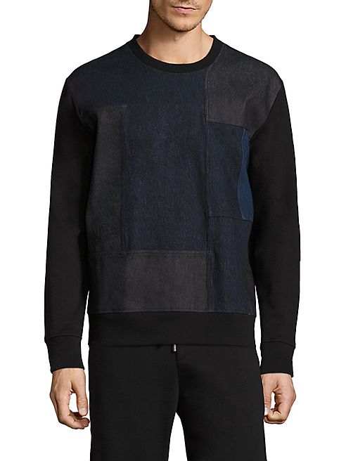 Diesel Black Gold - Patchwork Sweatshirt