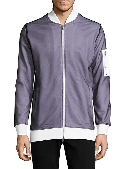 Diesel Black Gold - Colorblock Bomber Jacket