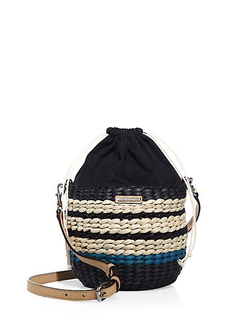 Rebecca Minkoff - Mini Straw Basket Crossody Bag