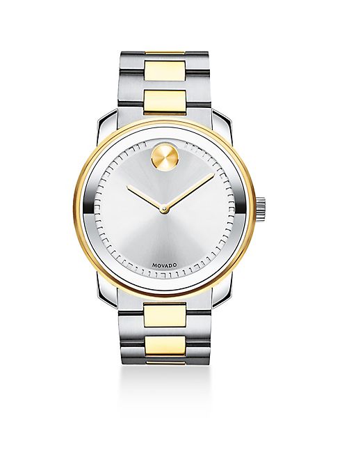 Movado - Two-Tone Stainless Steel Chronograph Bracelet Watch