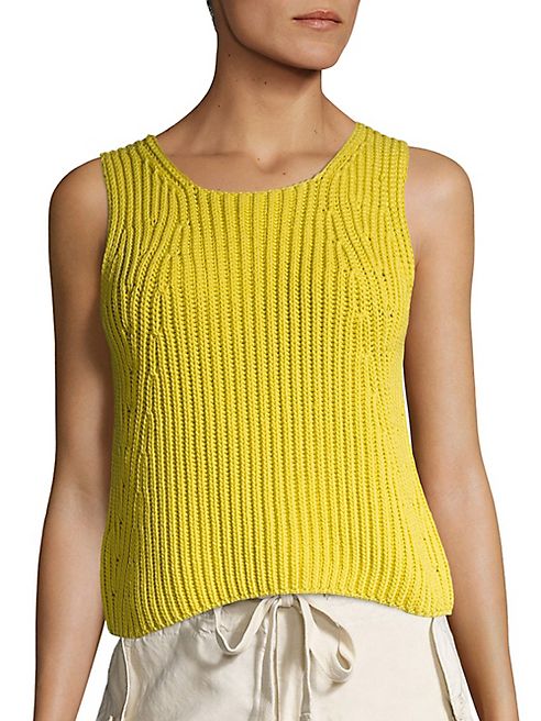 Vince - Chunky Ribbed Tank Top