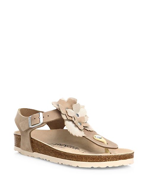 Birkenstock - Kairo Lux Flowers Nubuck Sandals