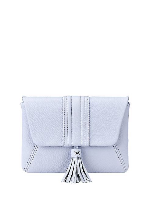 GiGi New York - Ava Pebbled Leather Clutch