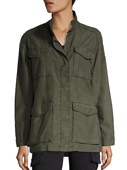 Vince - Solid Military Jacket