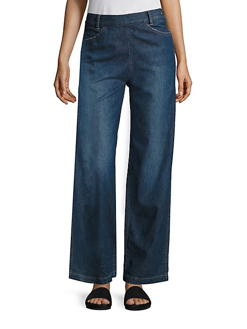 Vince - High Rise Denim Pants