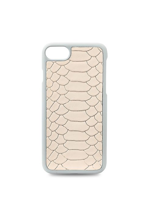 GiGi New York - Python-Embossed Leather iPhone 7 Case