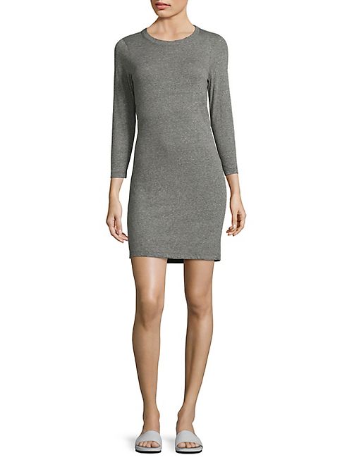 Current/Elliott - Heathered Tee Dress