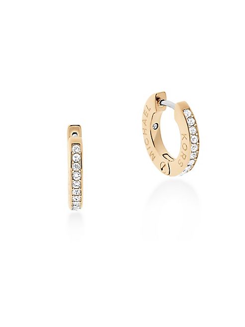 Michael Kors - Haute Pavé Hoop Earrings/0.5