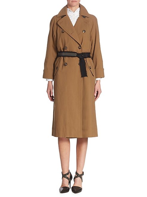 Brunello Cucinelli - Cotton Trench Coat