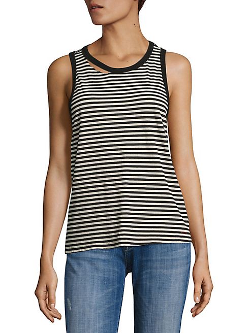 n:Philanthropy - Crystal Striped Tank