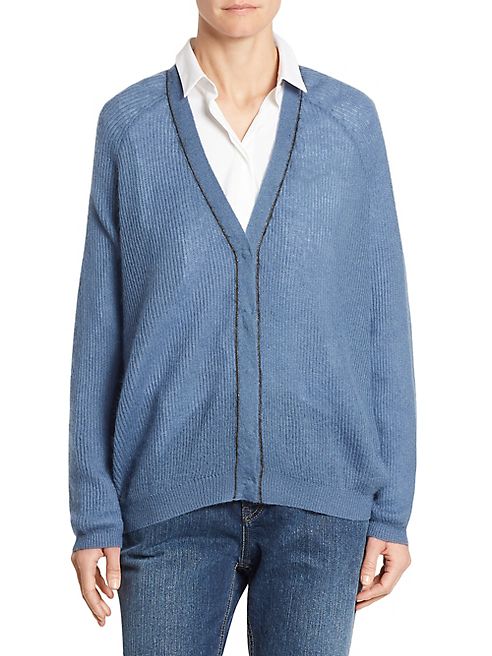 Brunello Cucinelli - Mohair Wool Cardigan