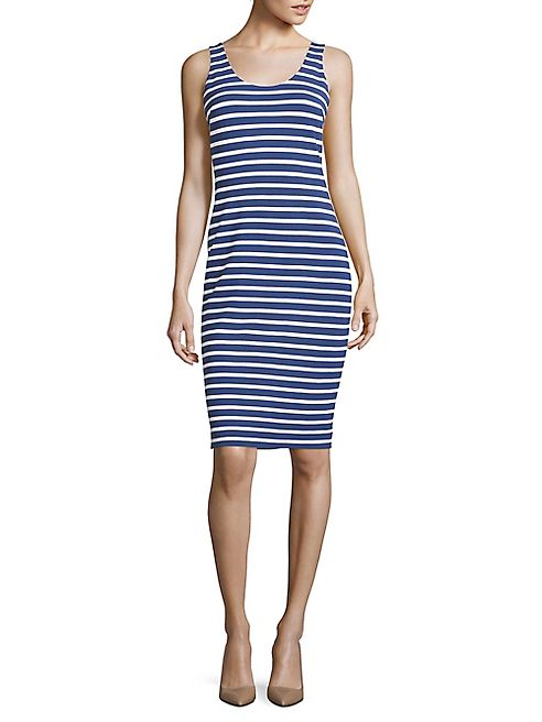 L'AGENCE - Roxanne Striped Tank Dress