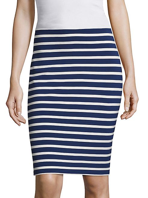 L'AGENCE - Khamilla Striped Pencil Skirt