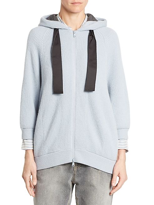 Brunello Cucinelli - Cashmere Hooded Cardigan