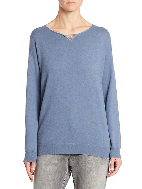 Brunello Cucinelli - Monili Cashmere Pullover