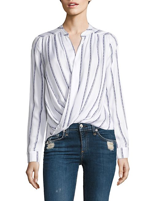 Splendid - Striped Hi-Lo Top