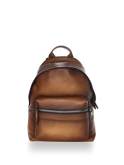 Salvatore Ferragamo - Runway Light Leather Backpack