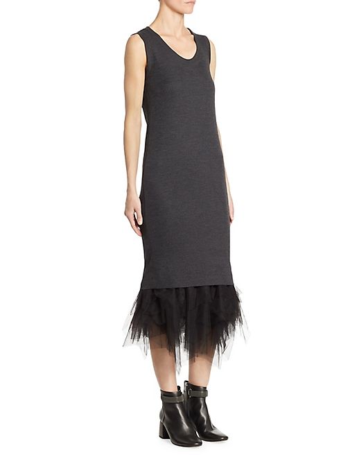 Brunello Cucinelli - Wool Jersey Dress