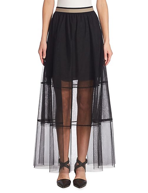 Brunello Cucinelli - Long Tulle Skirt