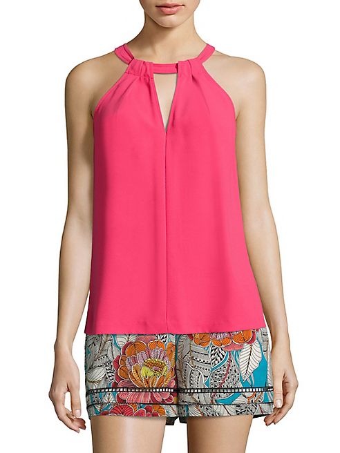 Trina Turk - Quince Crepe Halter Top