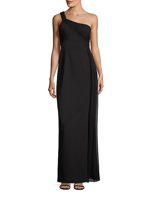 Aidan Mattox - One-Shoulder Gown