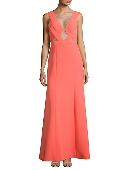 BCBGMAXAZRIA - Woven Evening Gown